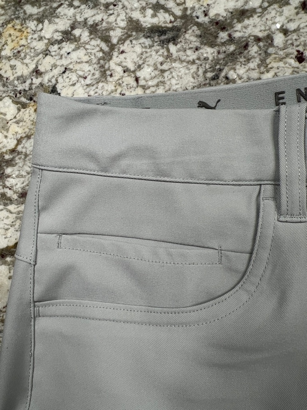 Puma Light Gray Performance Pants - Picture 8 of 17